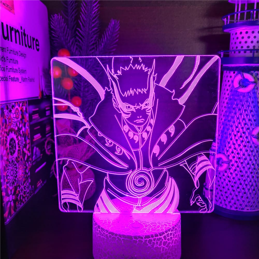 Naruto Baryon Mode Nachtlampje 22x16x6 cm Nachtlampen