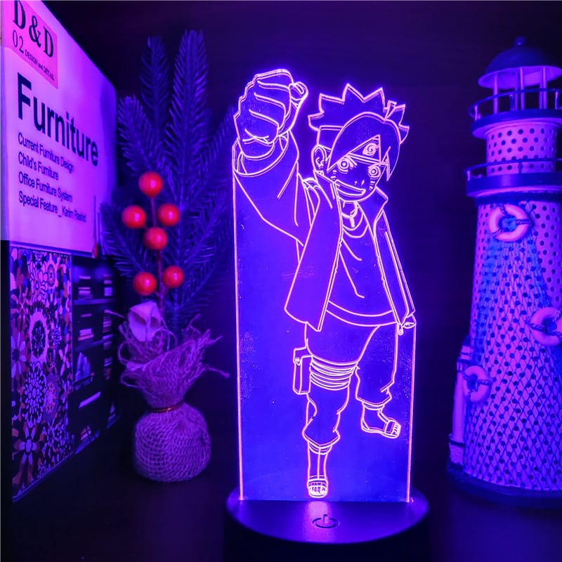 Naruto Boruto Nachtlampje LED Nachtlampen