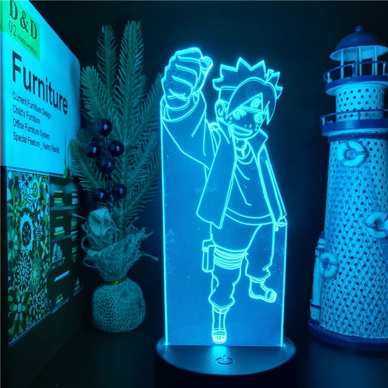 Naruto Boruto Nachtlampje LED Nachtlampen