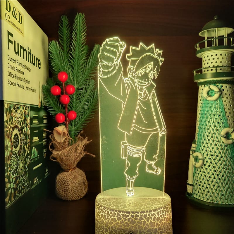 Naruto Boruto Nachtlampje LED Nachtlampen