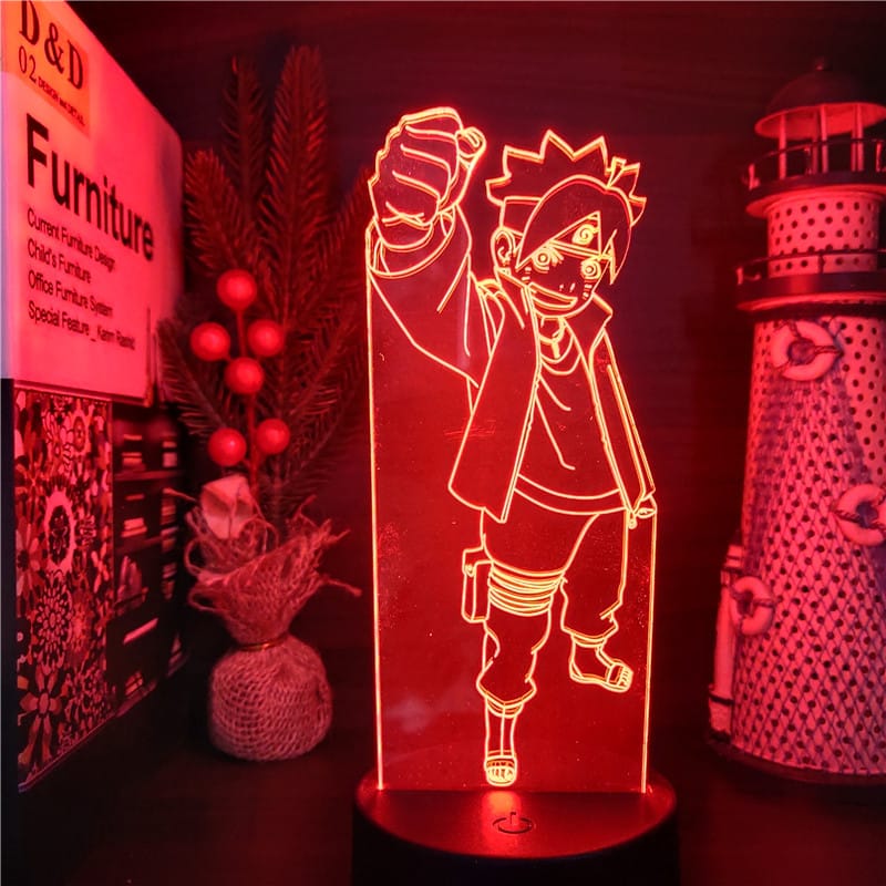 Naruto Boruto Nachtlampje LED Nachtlampen
