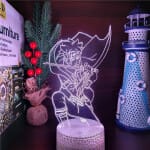 Naruto Boruto Nukenin Nachtlampje 22 cm Met LED Nachtlampen