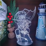 Naruto Boruto Nukenin Nachtlampje 22 cm Met LED Nachtlampen