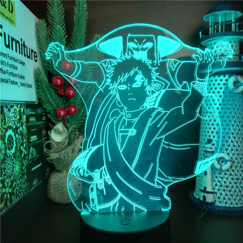 Naruto Gaara Nachtlampje Nachtlampen
