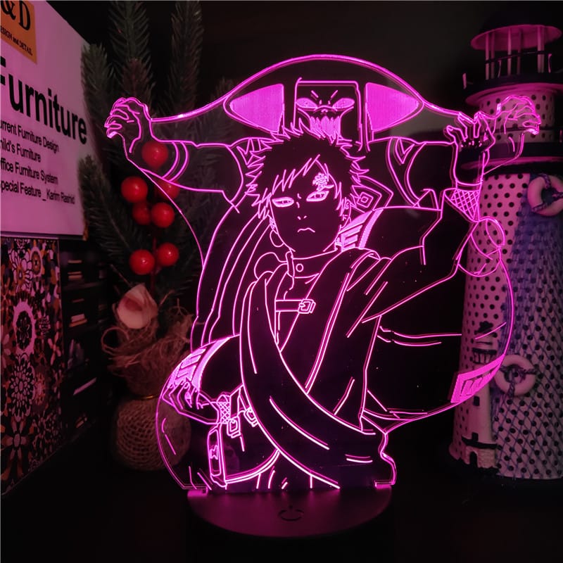 Naruto Gaara Nachtlampje Nachtlampen