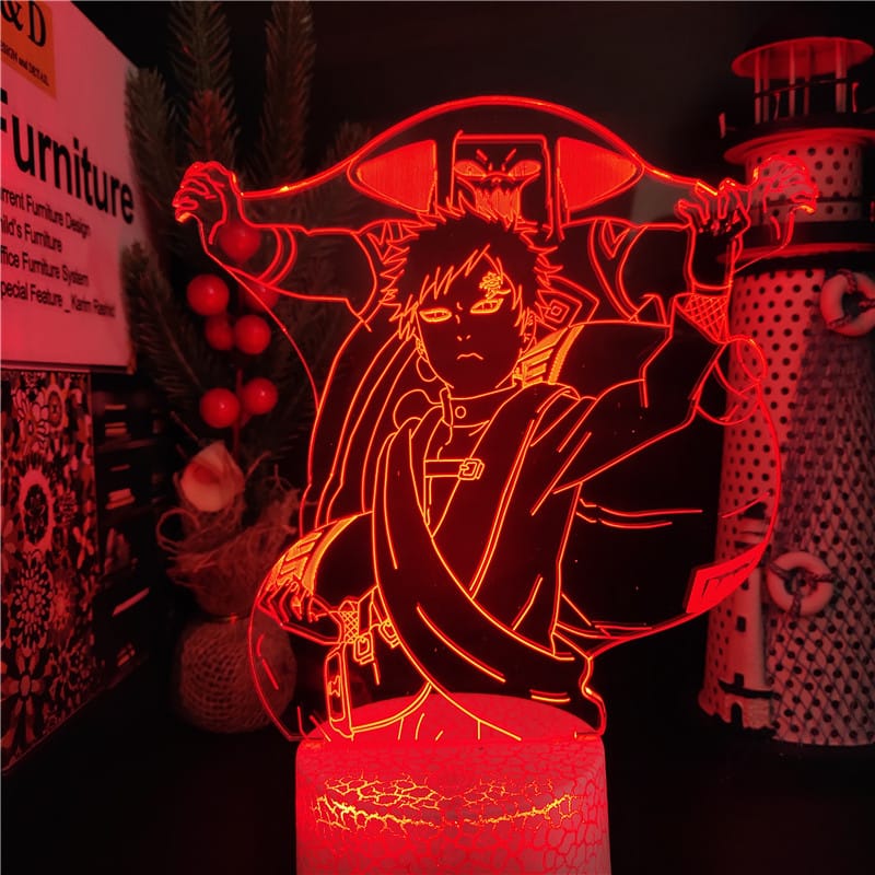 Naruto Gaara Nachtlampje Nachtlampen