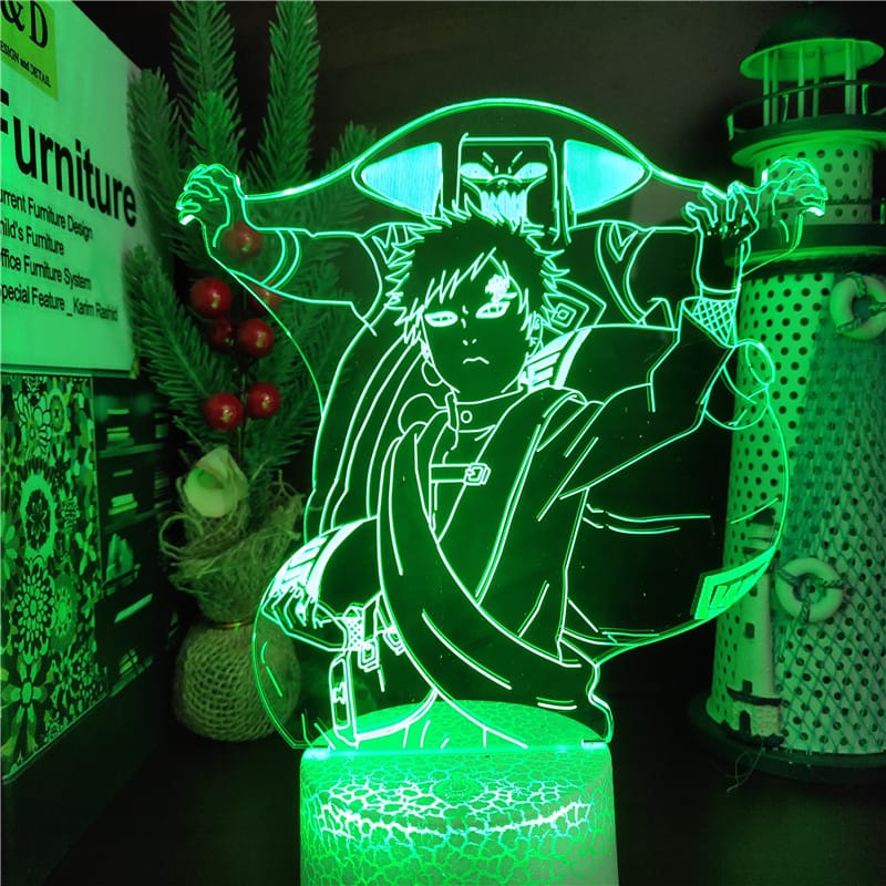 Naruto Gaara Nachtlampje Nachtlampen