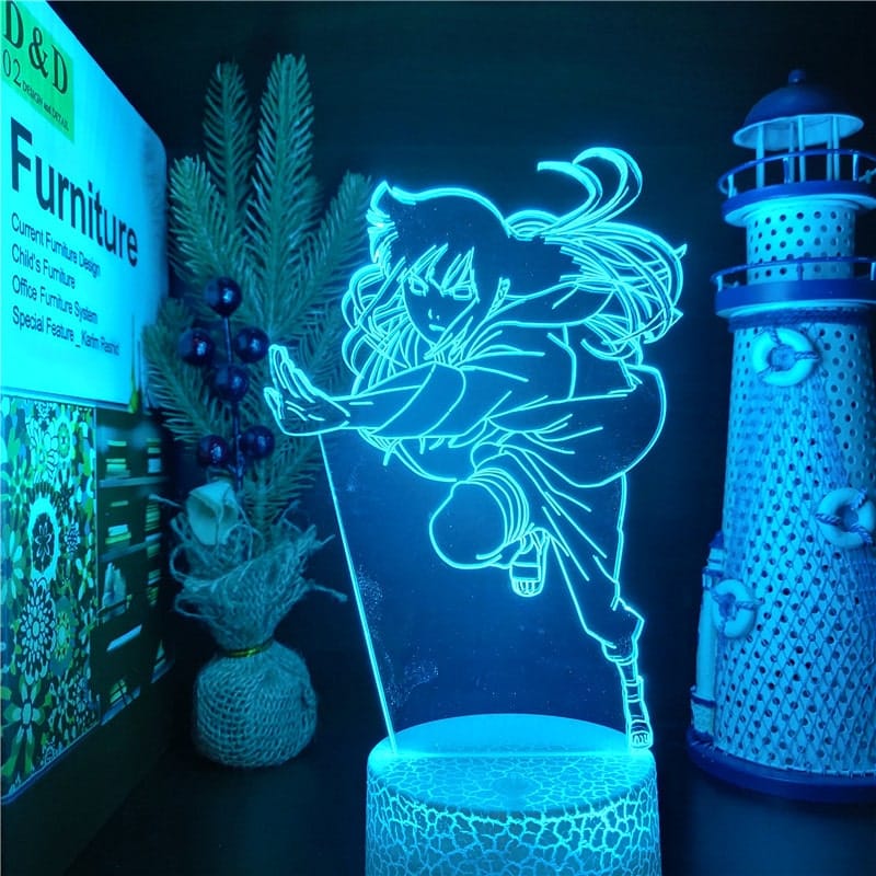 Naruto Hinata Nachtlampje 17x10cm Nachtlampen