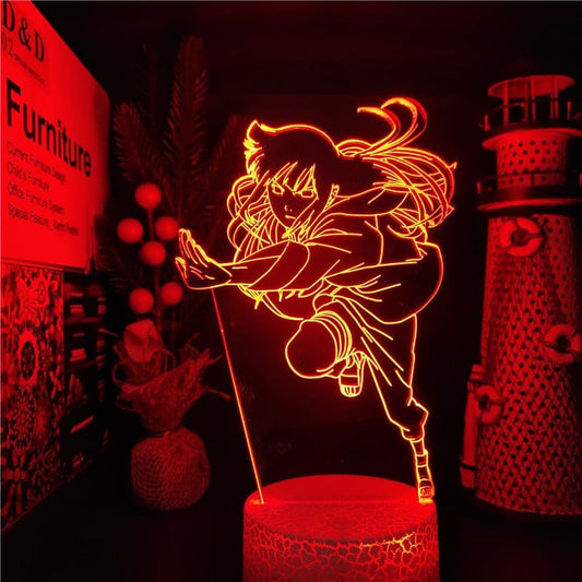 Naruto Hinata Nachtlampje 17x10cm Nachtlampen