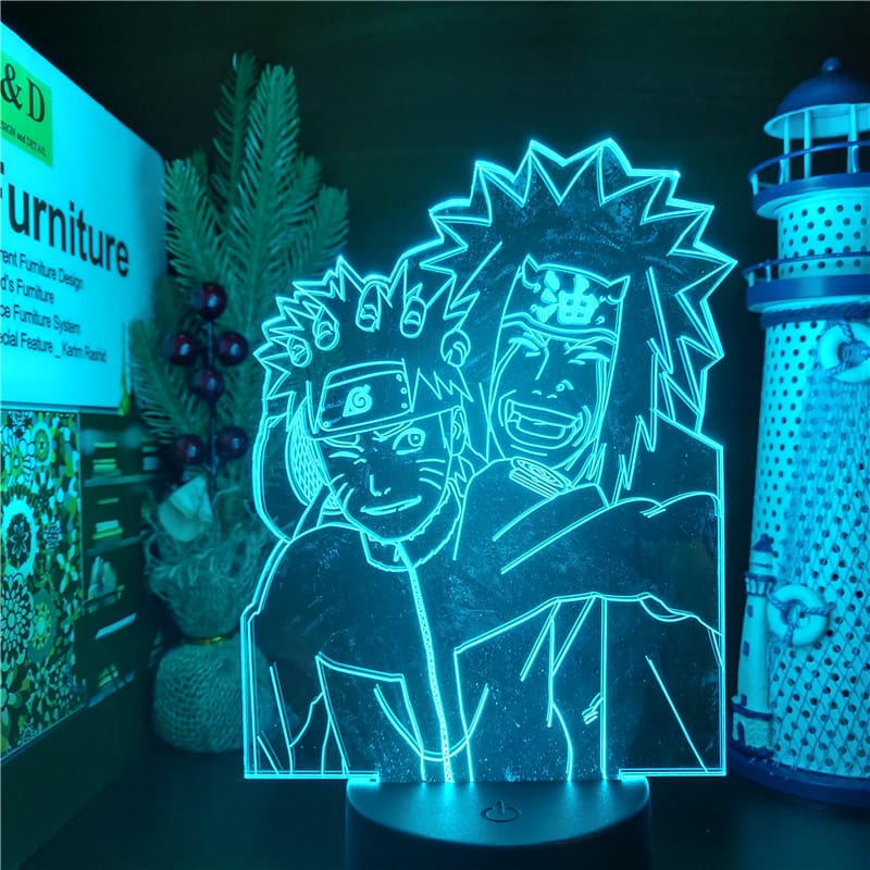 Naruto Jiraiya Nachtlampje Nachtlampen
