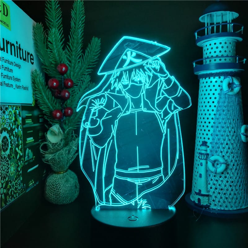 Naruto Kakashi Hokage Nachtlampje Nachtlampen