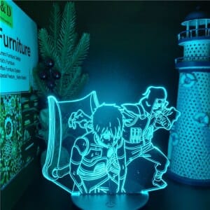 Naruto Kisame Hoshigaki Nachtlamp Nachtlampen