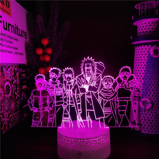 Naruto Konoha Nachtlampje 22x16x6 cm Nachtlampen