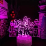 Naruto Konoha Nachtlampje 22x16x6 cm Nachtlampen