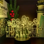 Naruto Konoha Nachtlampje 22x16x6 cm Nachtlampen