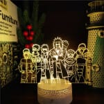Naruto Konoha Nachtlampje 22x16x6 cm Nachtlampen