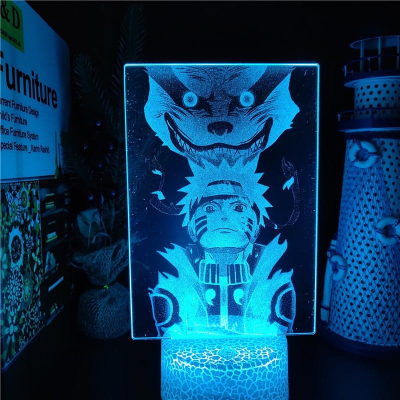 Naruto Kurama Nachtlampje 22x16x6 Nachtlampen