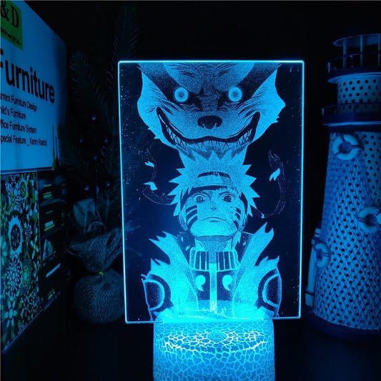 Naruto Kurama Nachtlampje 22x16x6 Nachtlampen