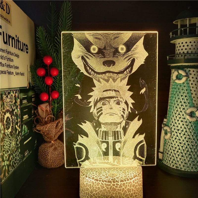 Naruto Kurama Nachtlampje 22x16x6 Nachtlampen