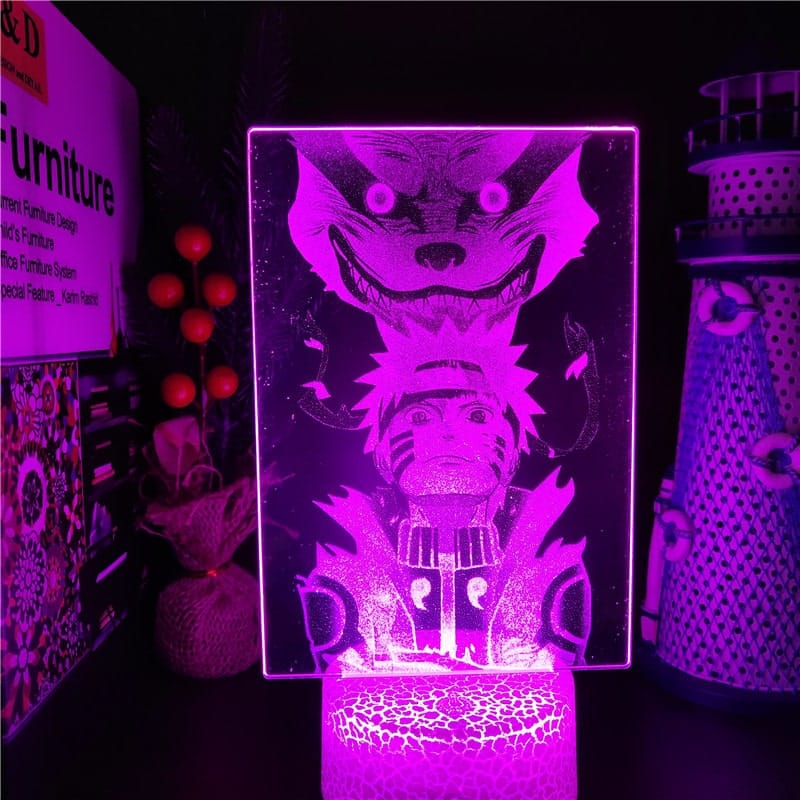 Naruto Kurama Nachtlampje 22x16x6 Nachtlampen