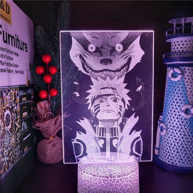 Naruto Kurama Nachtlampje 22x16x6 Nachtlampen