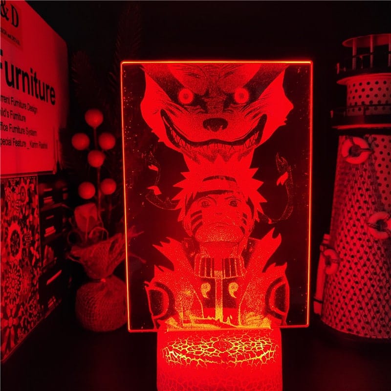 Naruto Kurama Nachtlampje 22x16x6 Nachtlampen