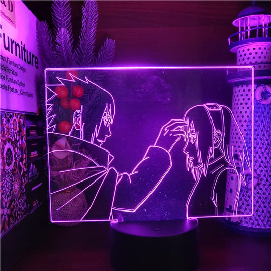 Naruto Sasuke En Sakura Nachtlamp Nachtlampen