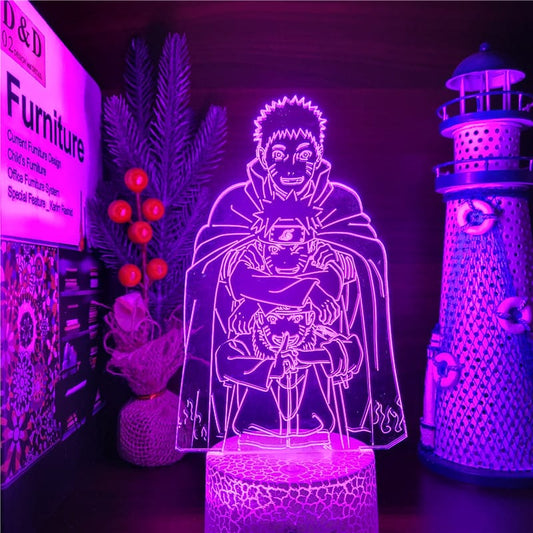 Naruto Shippuden Nachtlampje 22x16x6 cm Volwassen Vorm Nachtlampen