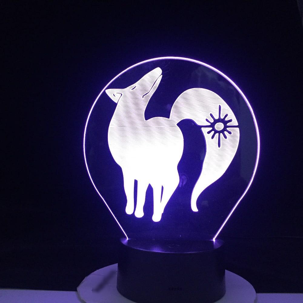 Naruto vos nachtlampje Nachtlampen