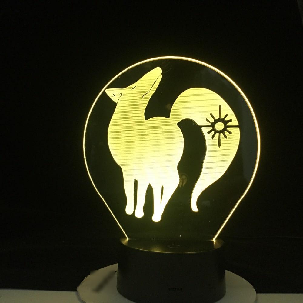 Naruto vos nachtlampje Nachtlampen