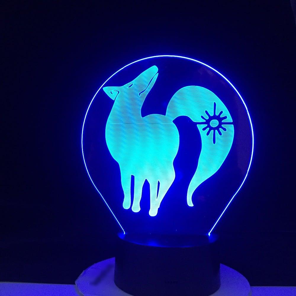 Naruto vos nachtlampje Nachtlampen