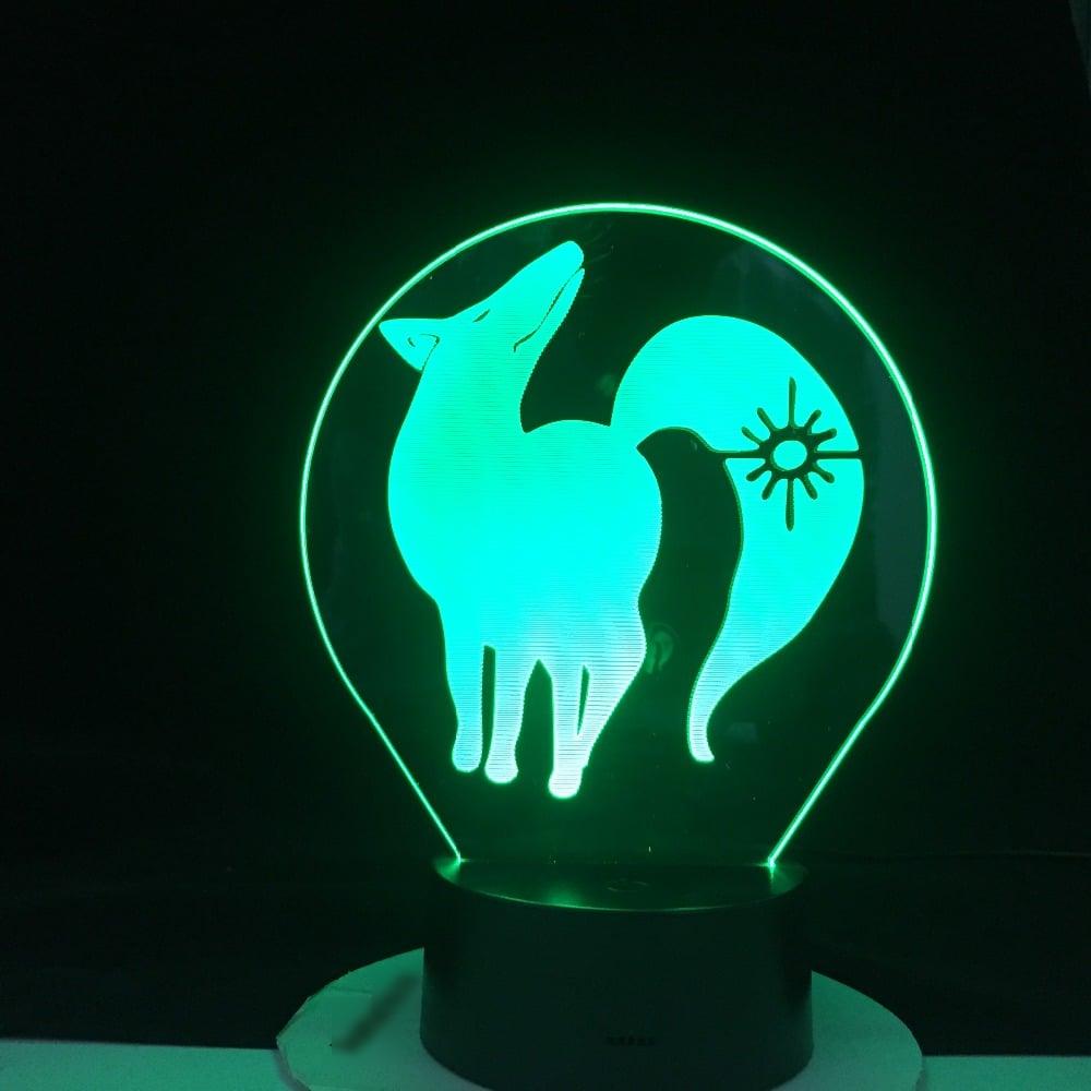 Naruto vos nachtlampje Nachtlampen