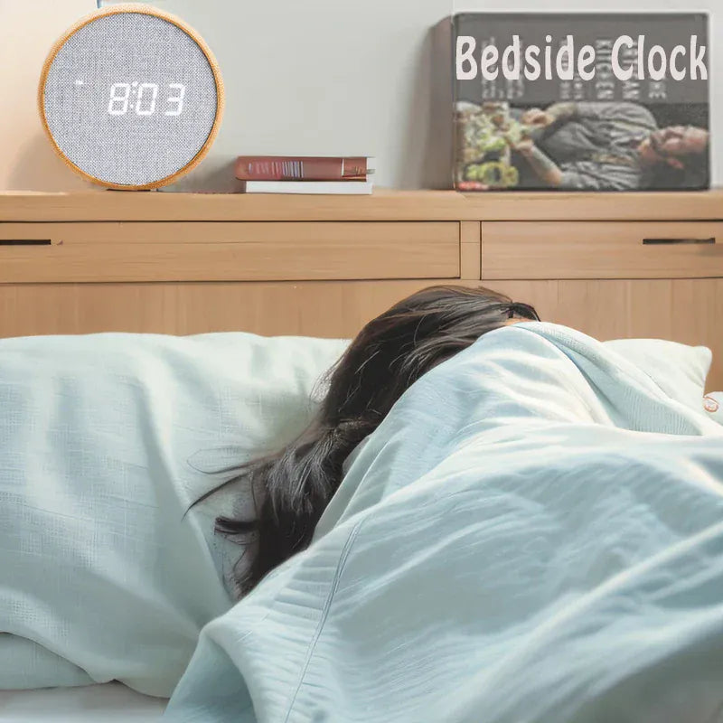 Natuurlijke Bamboe Wekker ZenRise Nachtlampen