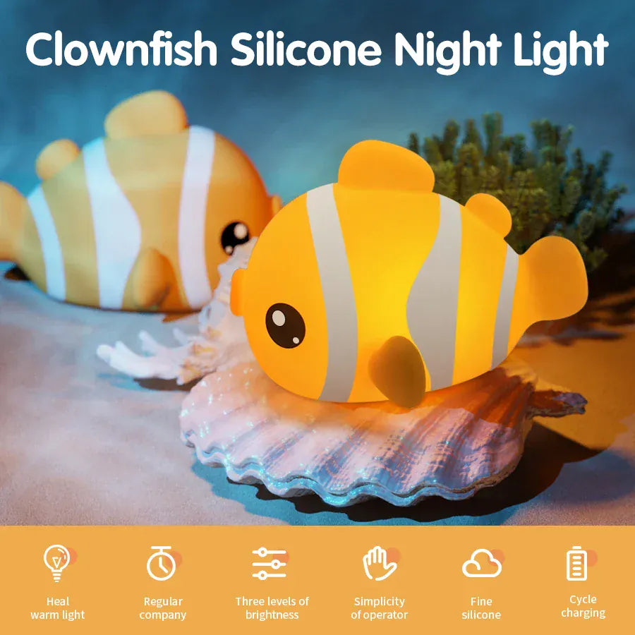 NemoLight Nachtlampje Siliconen Nachtlampen