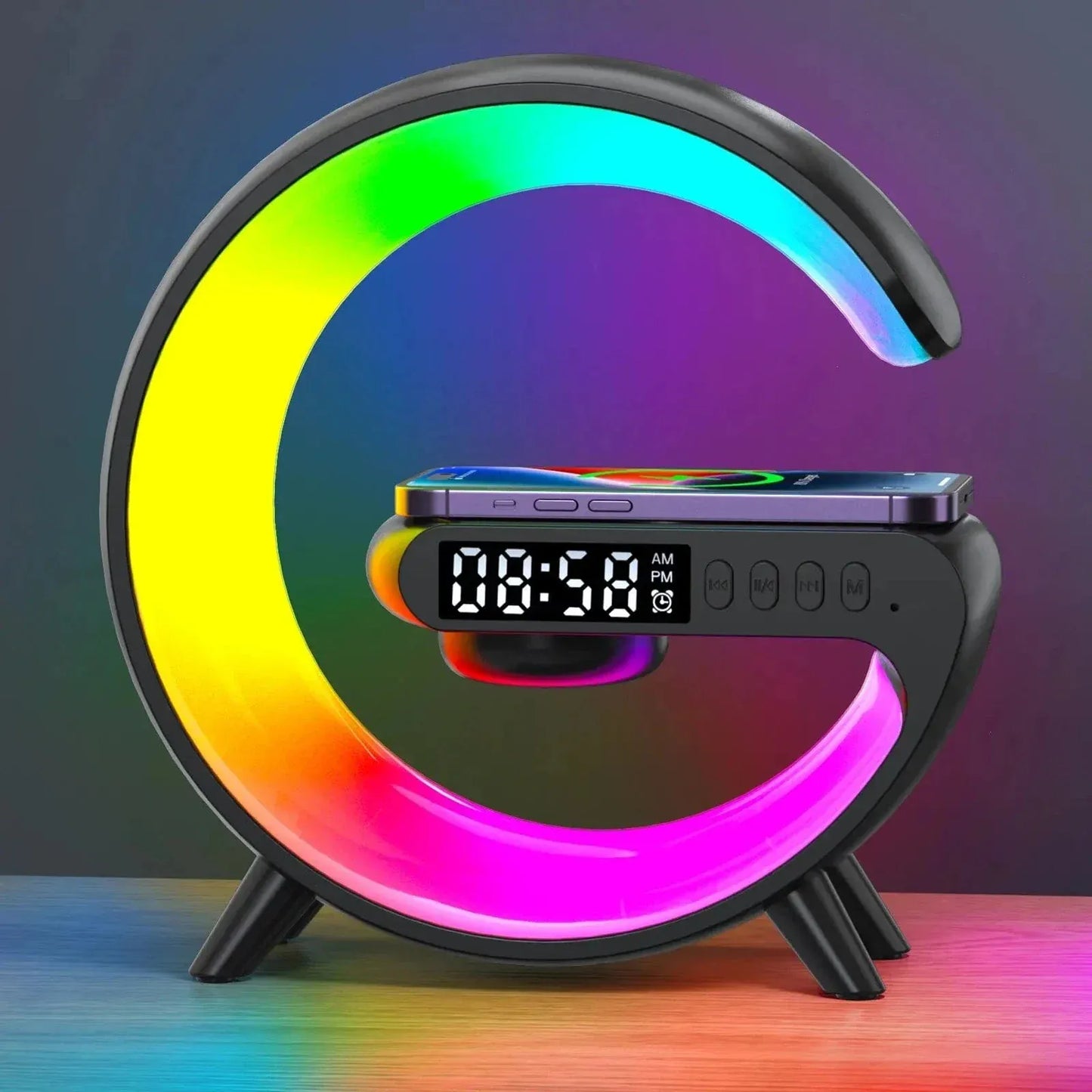 NeoLumi G Slim Nachtlampje Met Bluetooth Speaker En 15W Opladen Nachtlampen