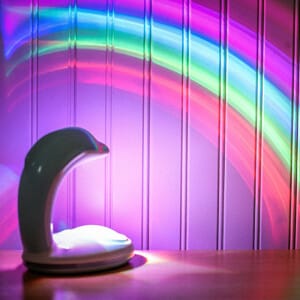 Neon Walvis Nachtlampje 28x14 Nachtlampen