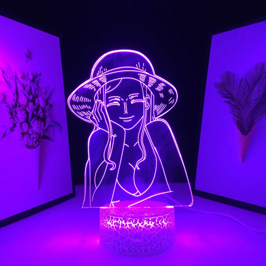 Nico Robin LED Nachtlampje 23 cm Nachtlampen