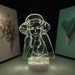 Nico Robin LED Nachtlampje 23 cm Nachtlampen