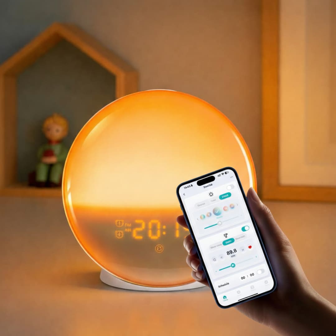 NoctaRise Dageraad Wekker Nachtlampen