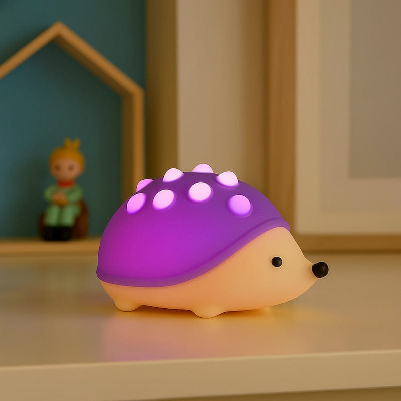 NoctaSpike Egel Nachtlampje Siliconen BPA-Vrij Voor Kinderen Nachtlampen