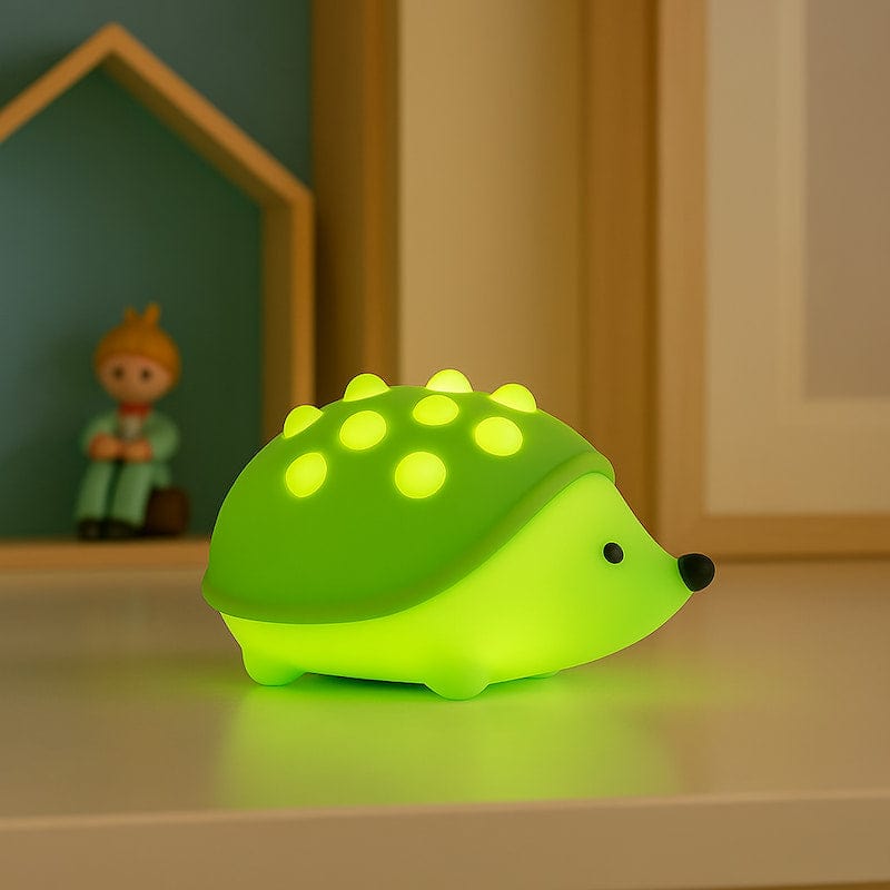 NoctaSpike Egel Nachtlampje Siliconen BPA-Vrij Voor Kinderen Nachtlampen