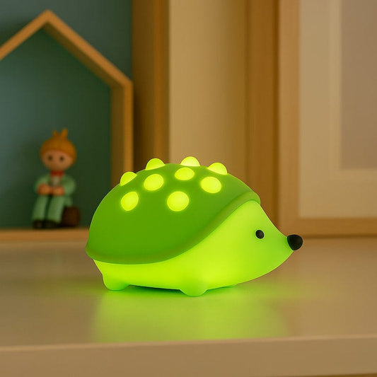 NoctaSpike Egel Nachtlampje Siliconen BPA-Vrij Voor Kinderen Nachtlampen
