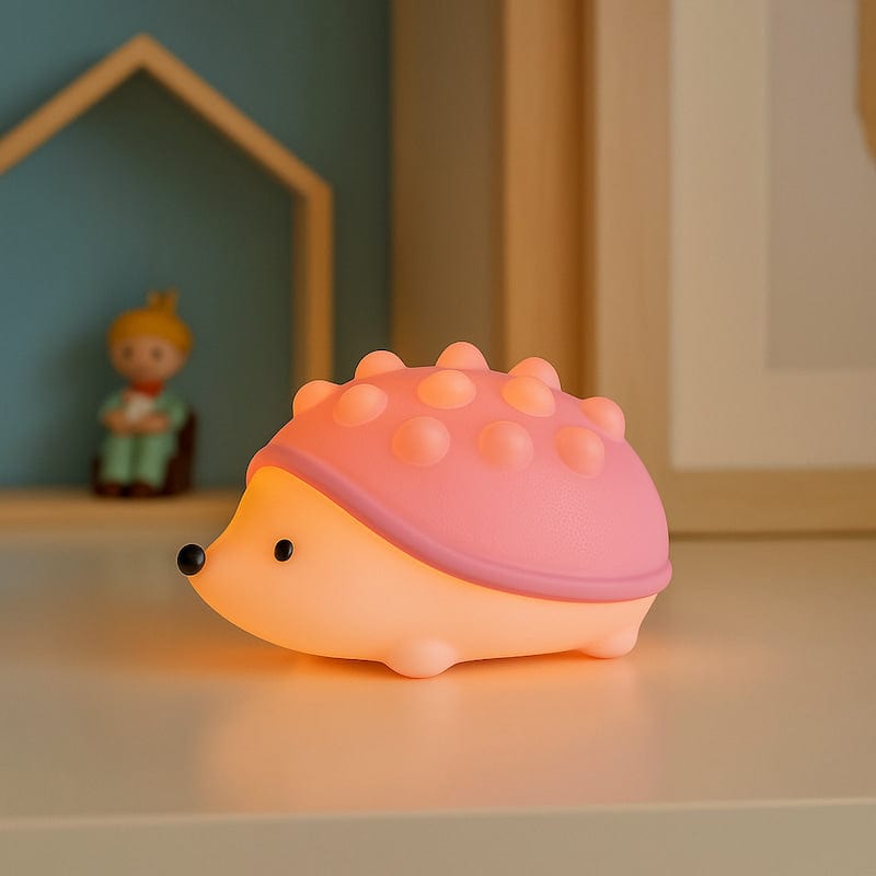 NoctaSpike Egel Nachtlampje Siliconen BPA-Vrij Voor Kinderen Nachtlampen