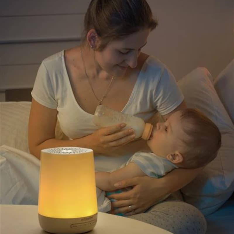 NoisyLight Witgeluidslamp Slaaplamp Nachtlampen