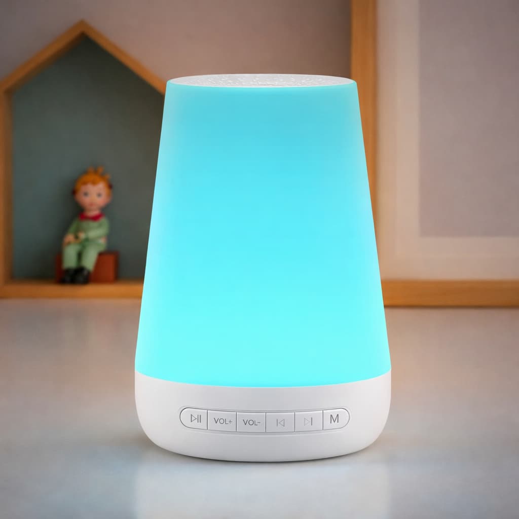 NoisyLight Witgeluidslamp Slaaplamp Nachtlampen