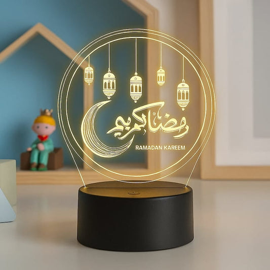 NoorRamadan Islamitische Ramadan Nachtlampje Met Acrylplaat Nachtlampen