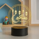 NoorRamadan Islamitische Ramadan Nachtlampje Met Acrylplaat