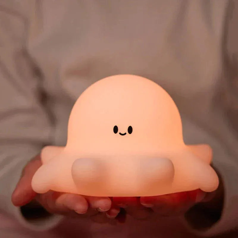 OctoGlow Siliconen Nachtlampje Nachtlampen