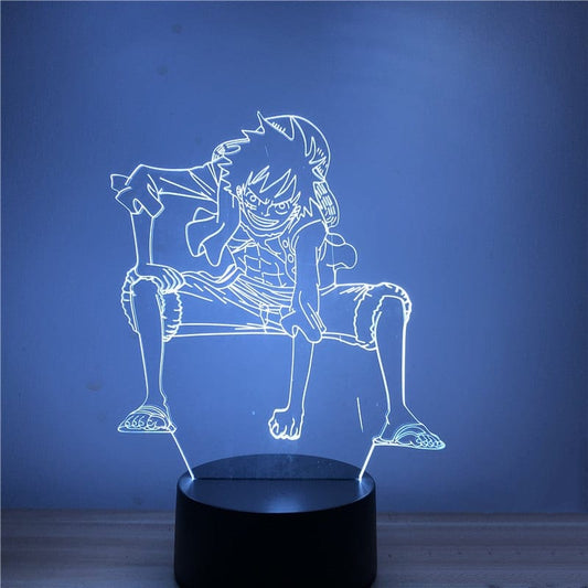 One Piece Luffy Gear 2 Nachtlampje Nachtlampen