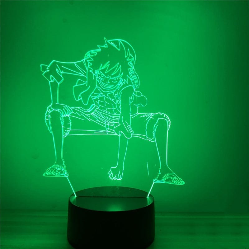 One Piece Luffy Gear 2 Nachtlampje Nachtlampen